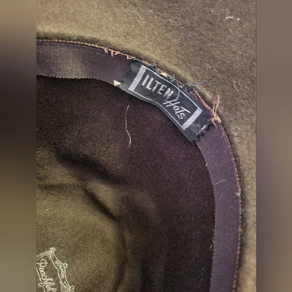 Vintage Henry Pollak Peachfelt Wool Hat - Picture 6 of 6